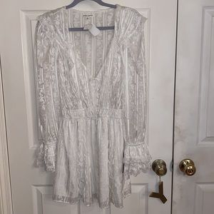 For love and lemons white lace dress